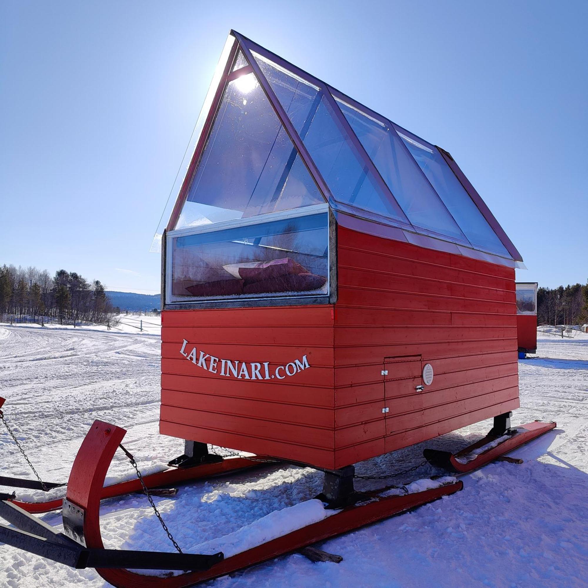 Lake Inari Mobile Cabins Екстериор снимка